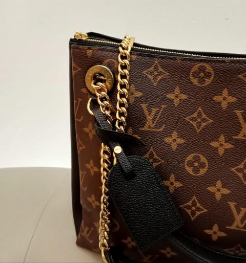 Sell Louis Vuitton Surene MM In Black Monogram Brown